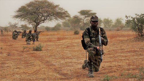 african soldier